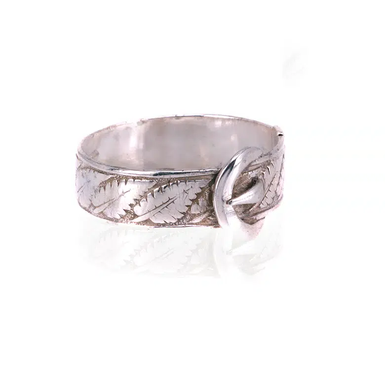 Antique buckle ring