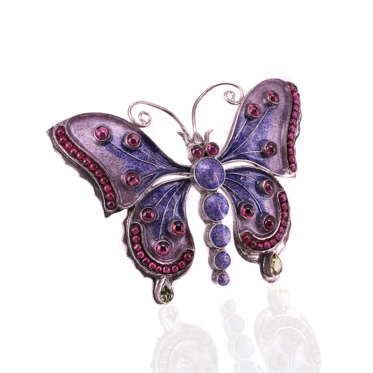 Vintage butterfly brooch