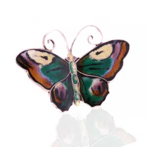 Vintage David Andersen butterfly brooch
