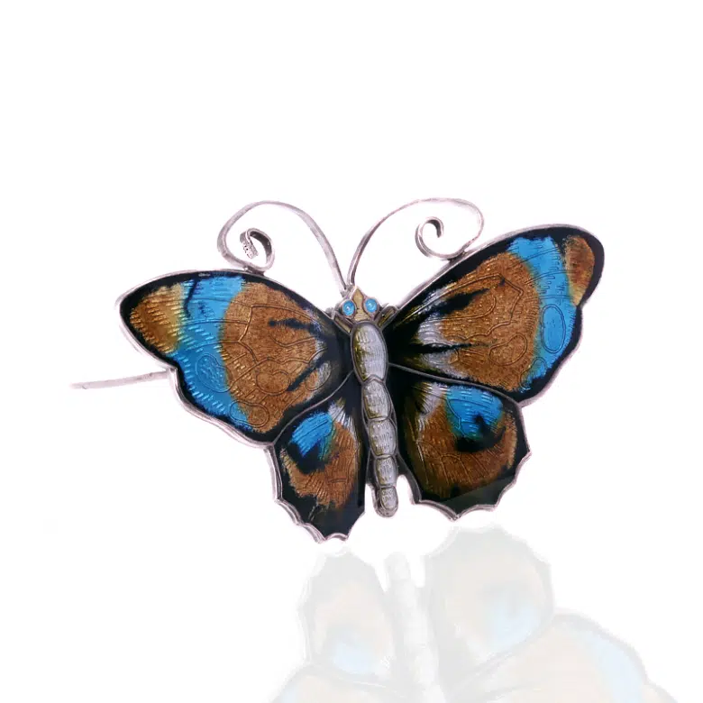 Butterfly brooch