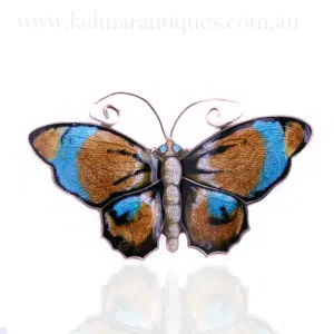 David Andersen butterfly brooch