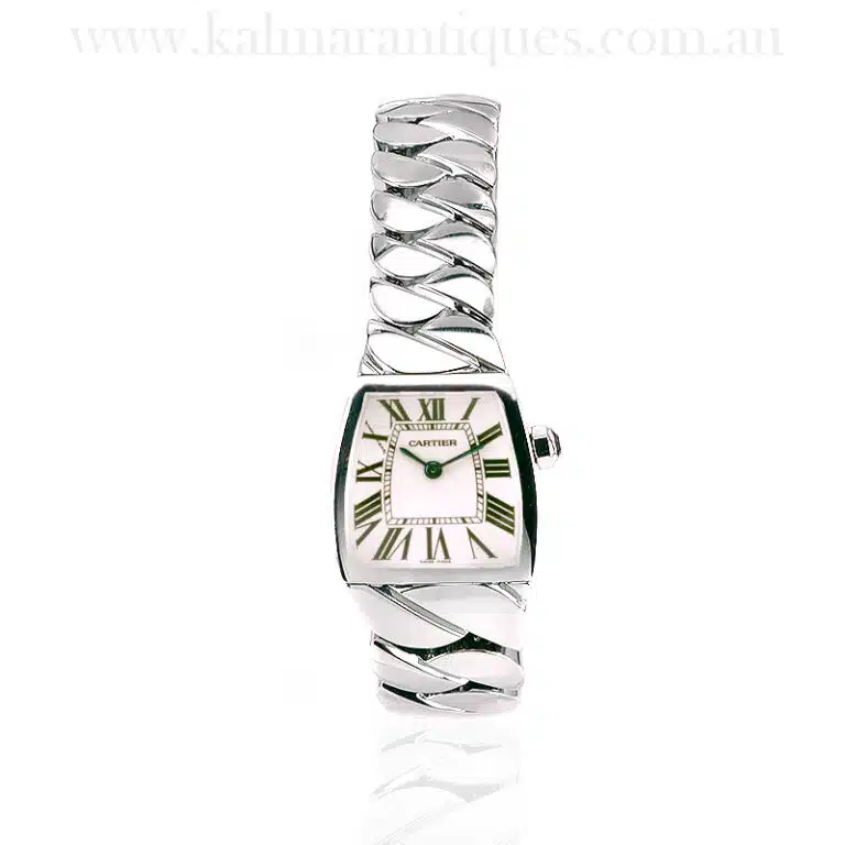 Steel Cartier La Dona watch reference 2902