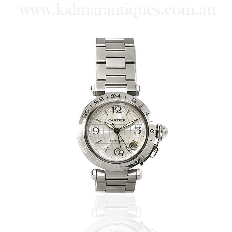 Cartier Pasha GMT watch