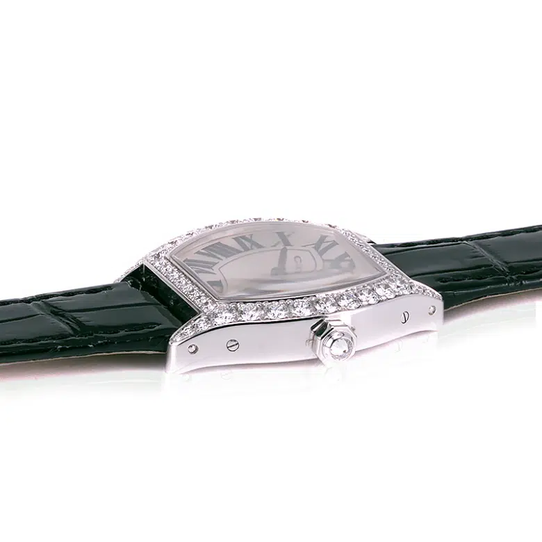 White gold diamond Cartier Tortue 2644