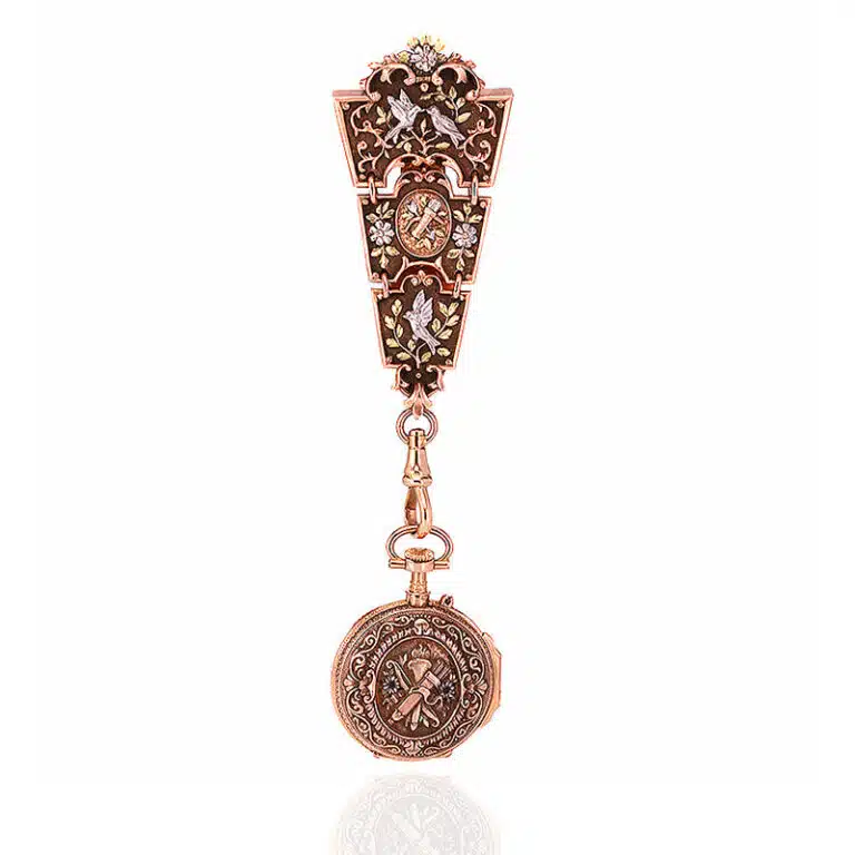 The Vault: Watch Chatelaine and Pocket Watch