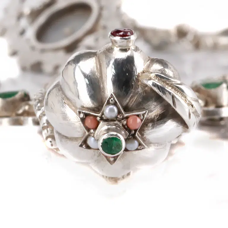 Antique Russian chatelaine