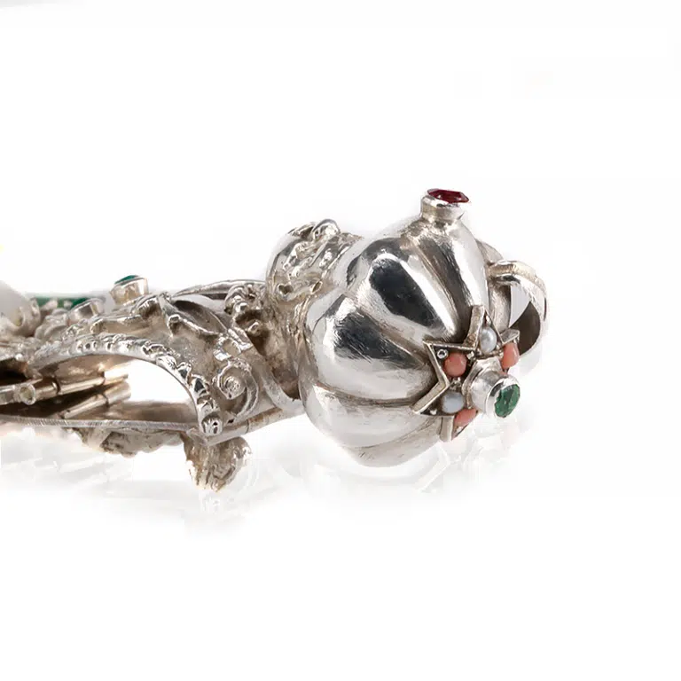 Antique Russian chatelaine