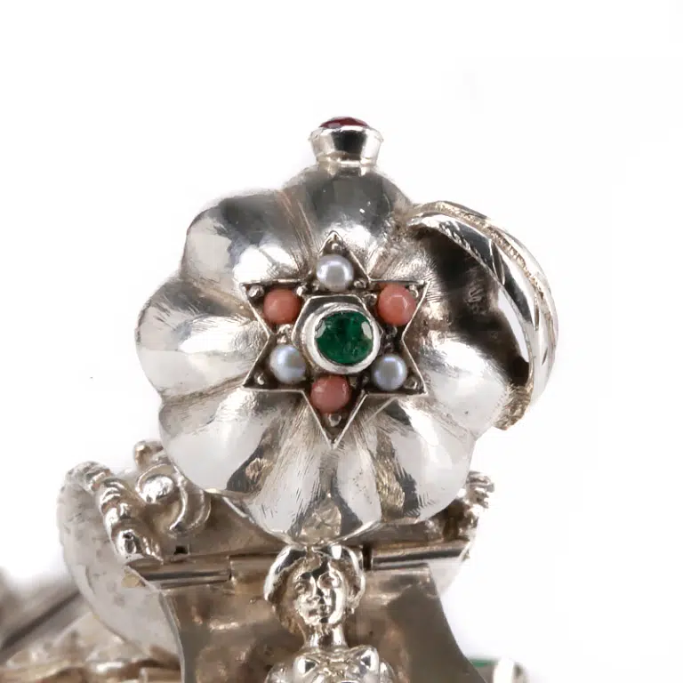 Antique Russian chatelaine
