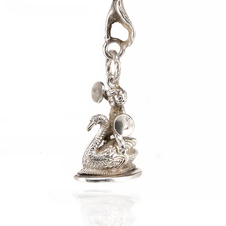 Antique chatelaine made in Russia in the 19th century
