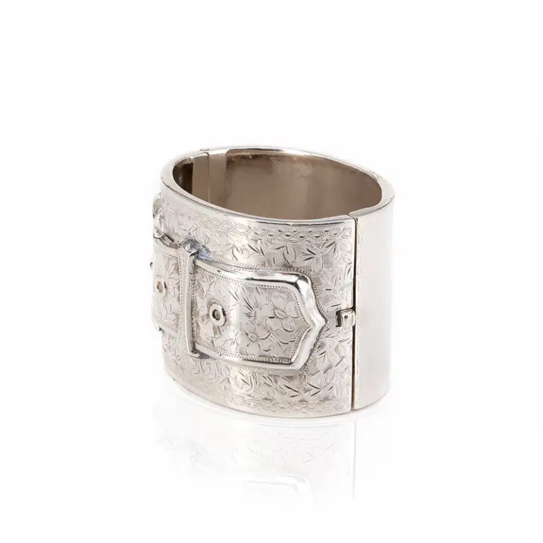 Hand engraved child's bangle made in 1935