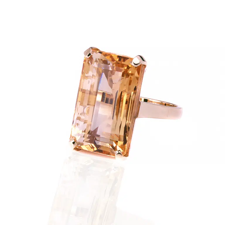 Vintage citrine ring