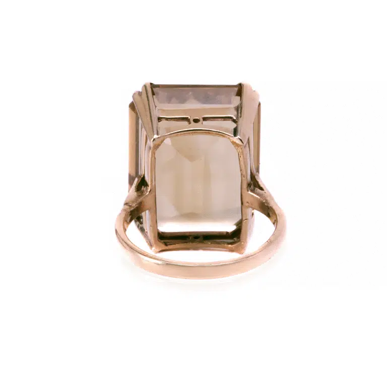 vintage quartz ring