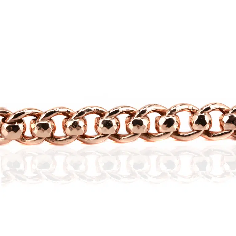 Antique padlock bracelet