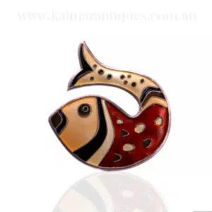 David Andersen fish brooch