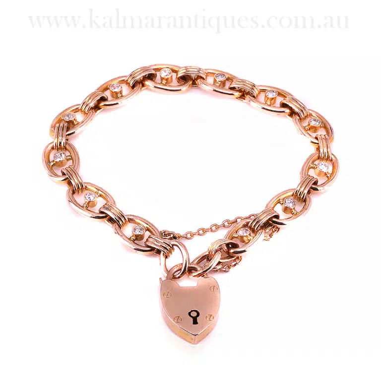 Antique diamond bracelet