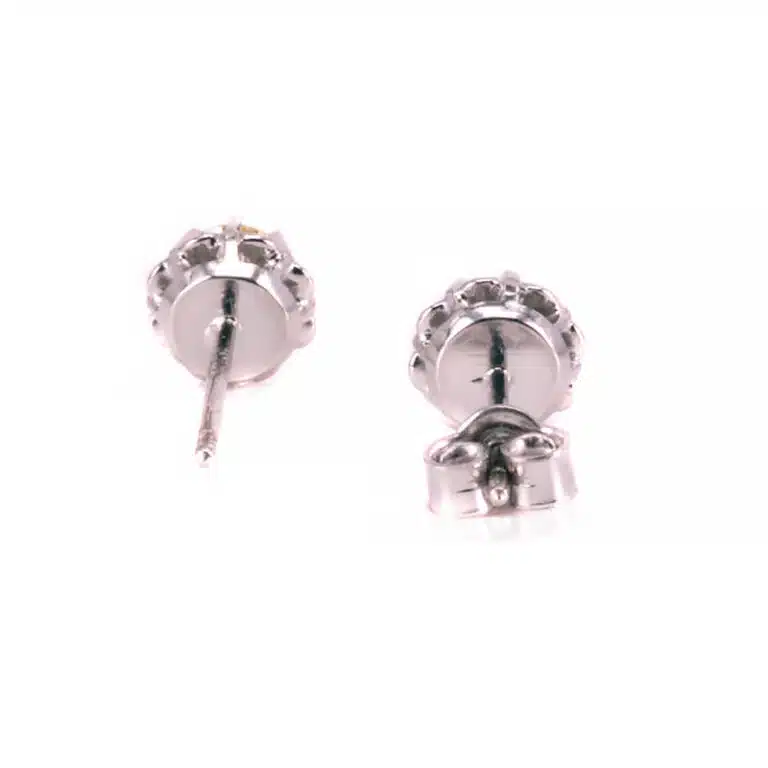 Vintage diamond earrings made in the 1920's