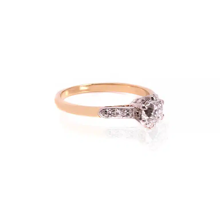 Art Deco 1920's engagement ring