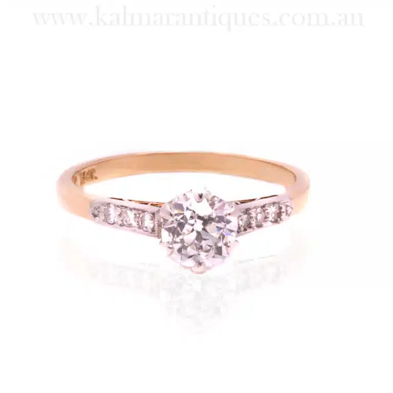 Art Deco 1920's engagement ring