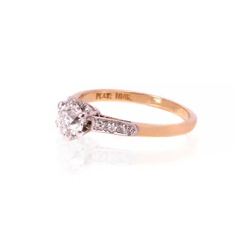 Art Deco 1920's engagement ring