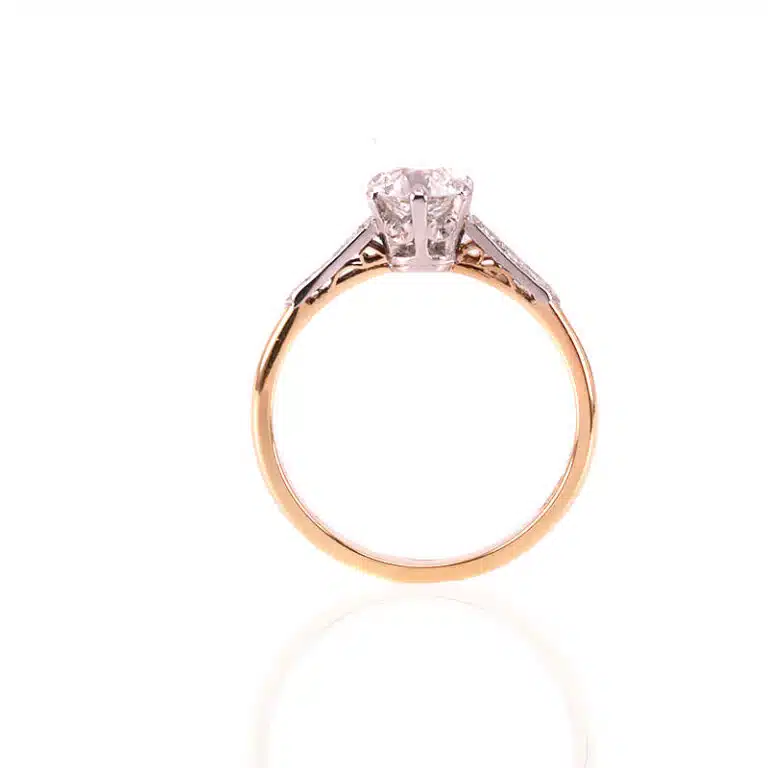 Art Deco 1920's engagement ring
