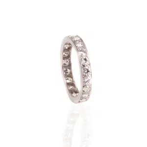 Vintage diamond eternity ring