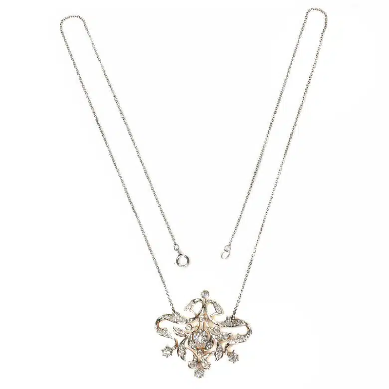 Early 1900’s diamond necklace