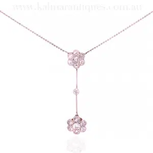 Art Deco diamond necklace