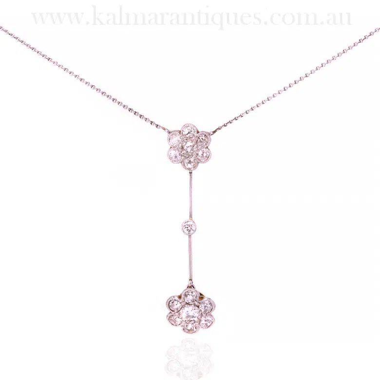 Art Deco diamond necklace