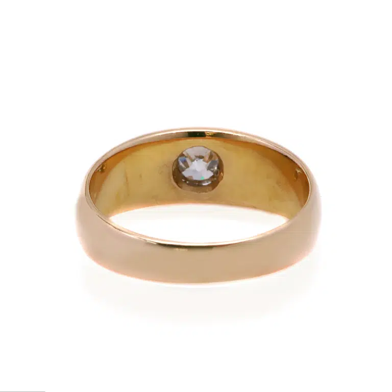 Antique diamond ring made in 1888