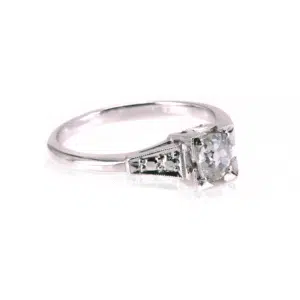 Art Deco engagement ring from the 1930's