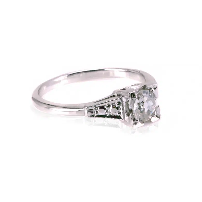 Art Deco engagement ring from the 1930's
