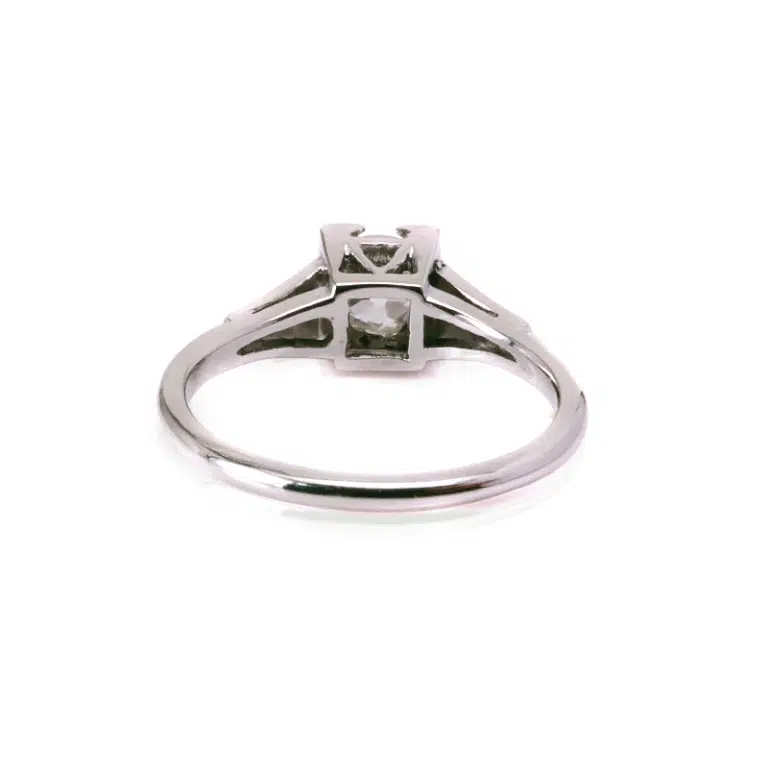 Art Deco engagement ring