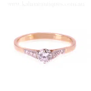 Vintage diamond engagement ring