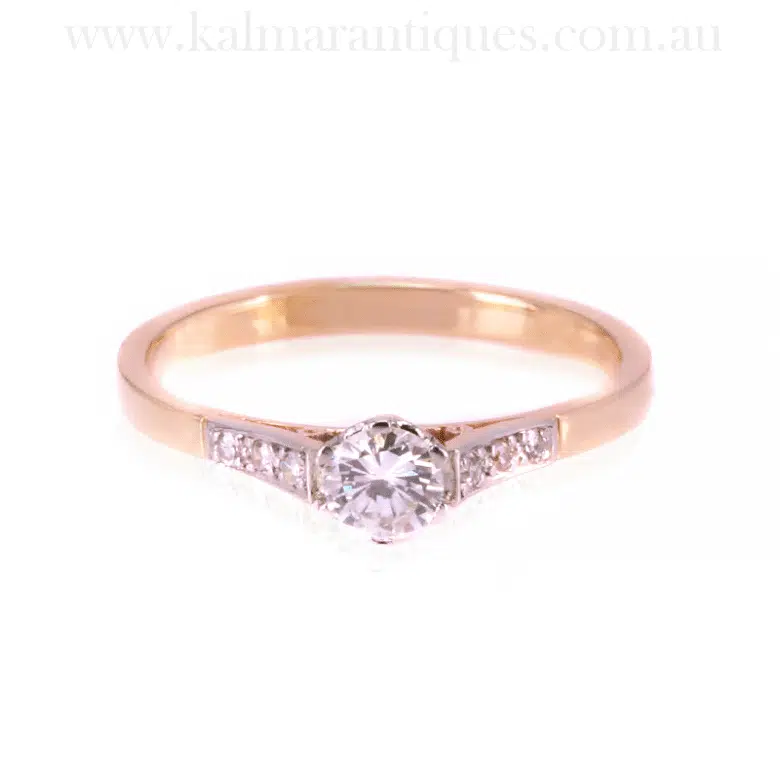 Vintage diamond engagement ring