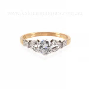 Vintage diamond engagement ring