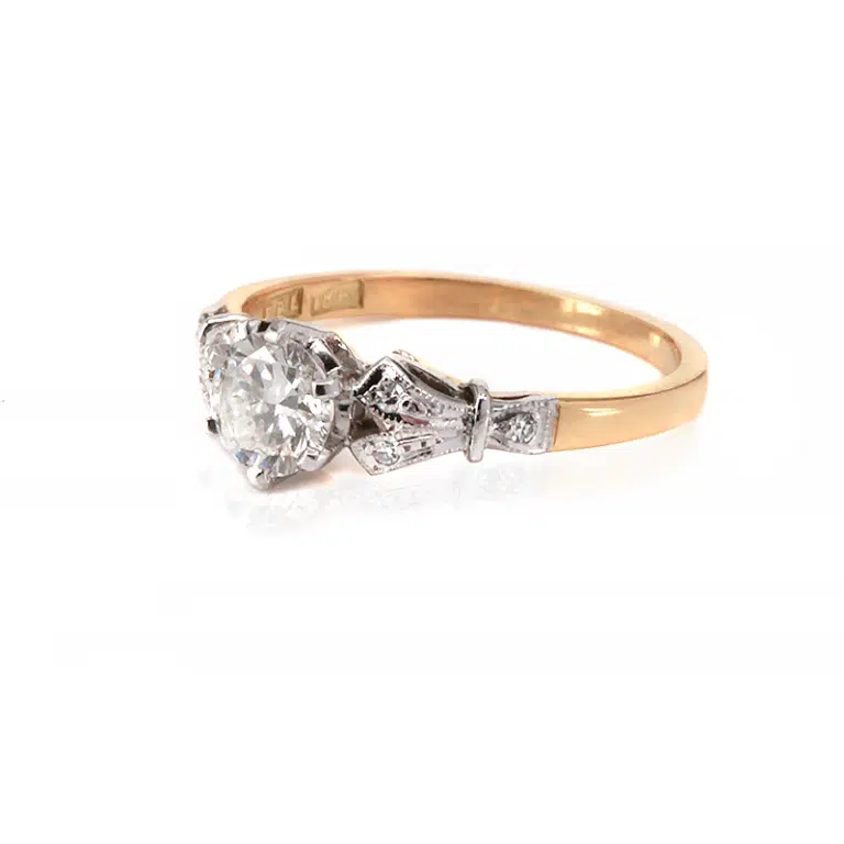 Vintage diamond engagement ring