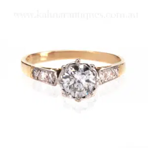 Vintage diamond engagement ring