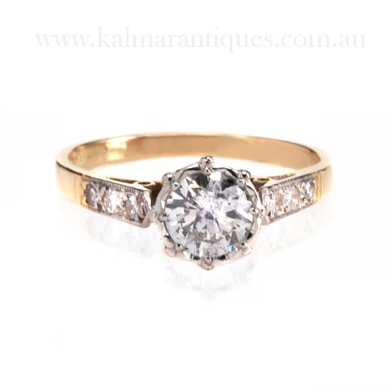 Vintage diamond engagement ring