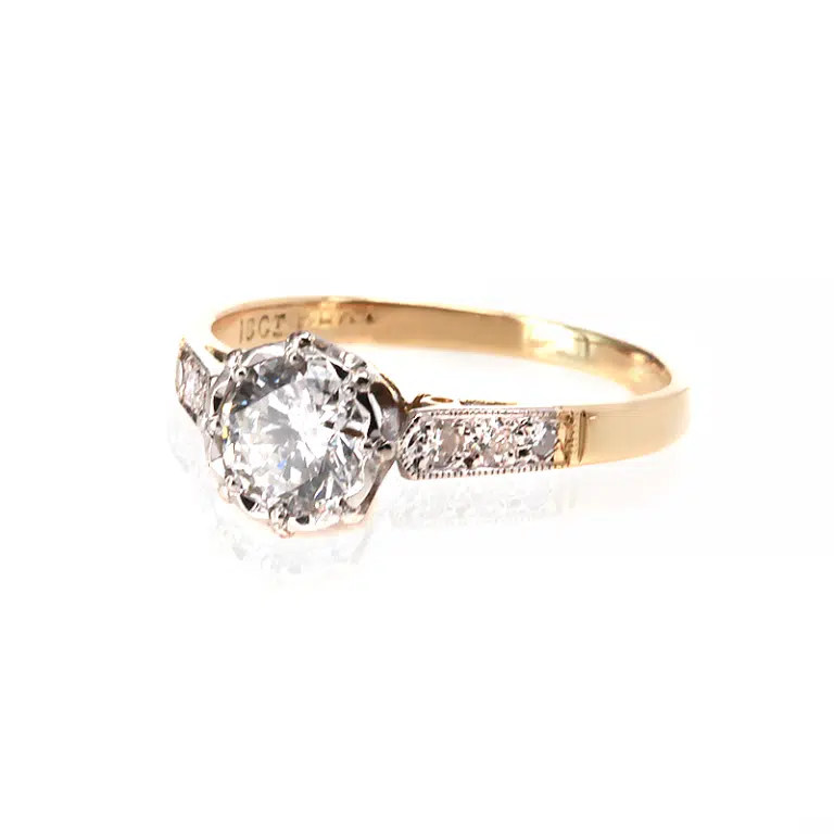 Vintage diamond engagement ring