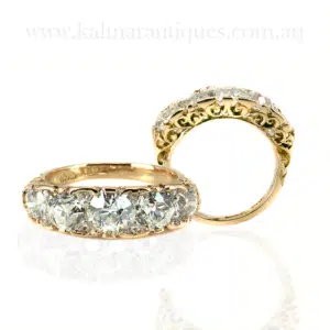 antique diamond engagement ring