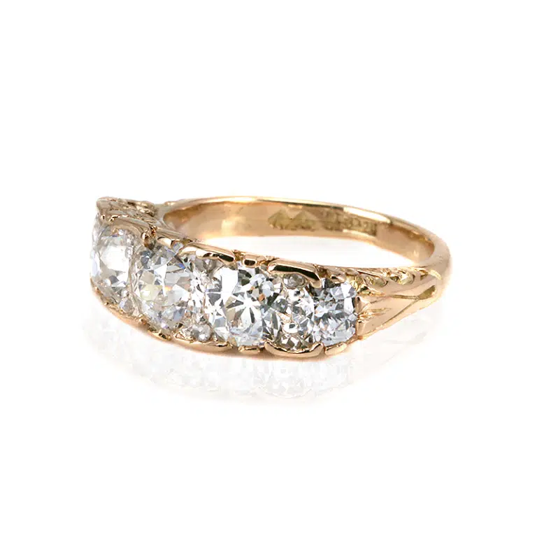 antique diamond engagement ring Sydney
