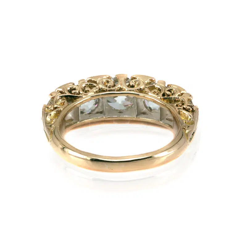 antique diamond engagement ring