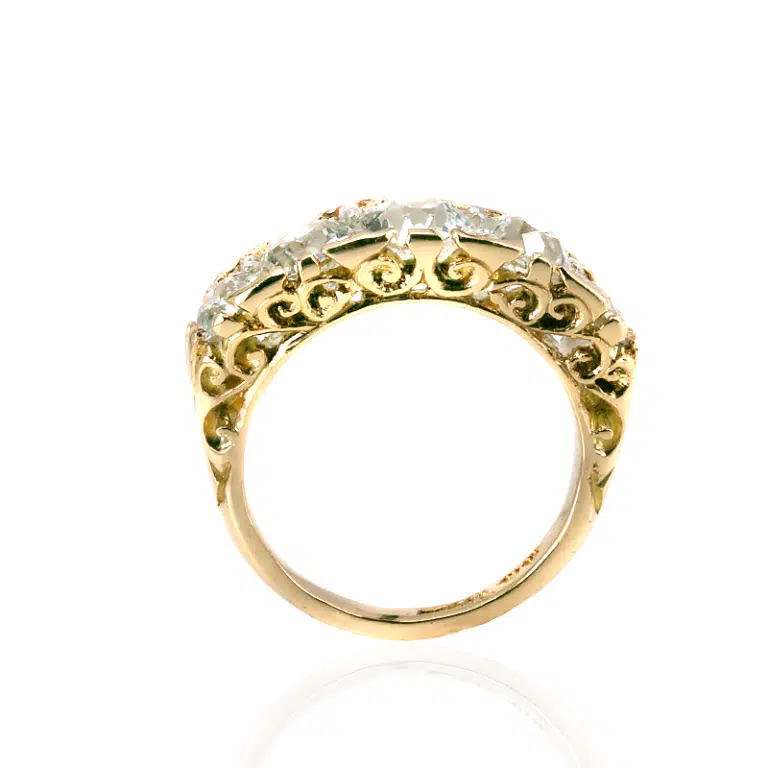 antique diamond engagement ring