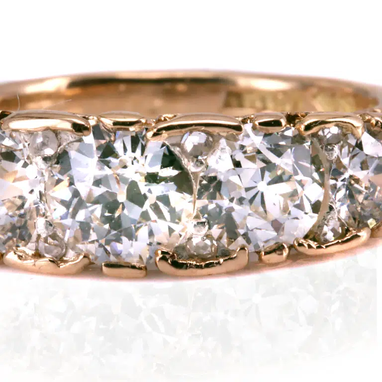 antique diamond engagement ring