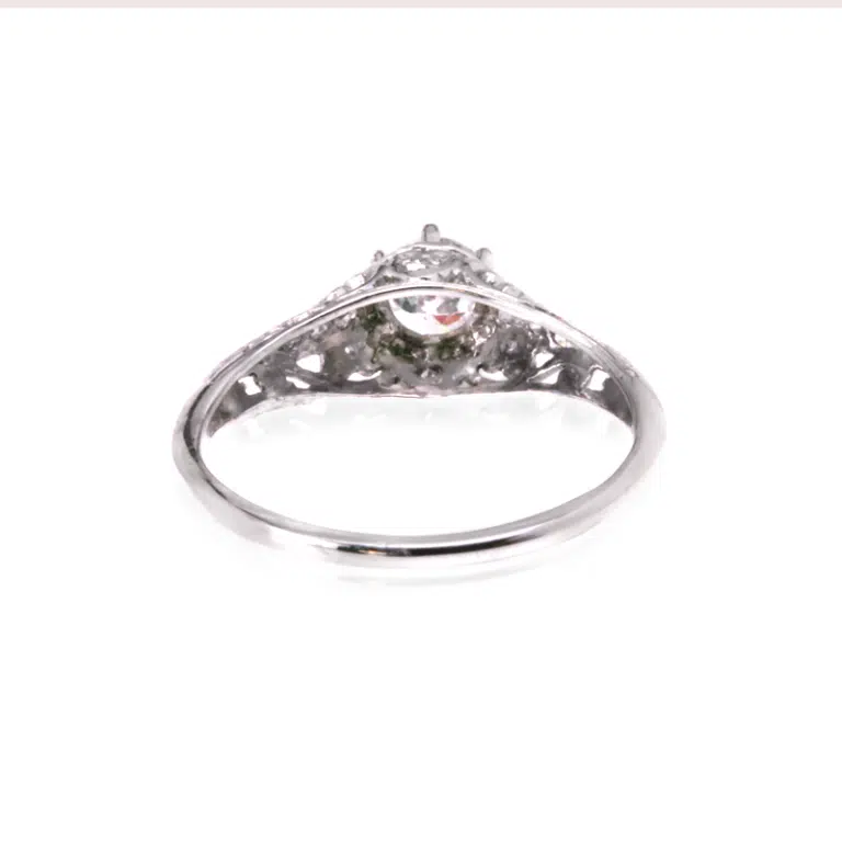 Art Deco diamond engagement ring by Prouds