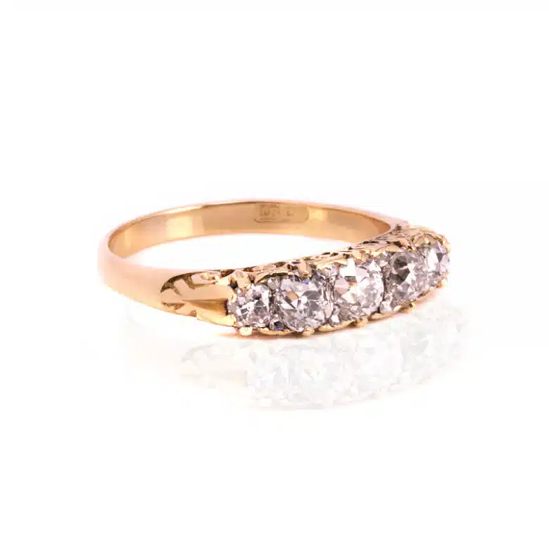 Antique Victorian era engagement ring