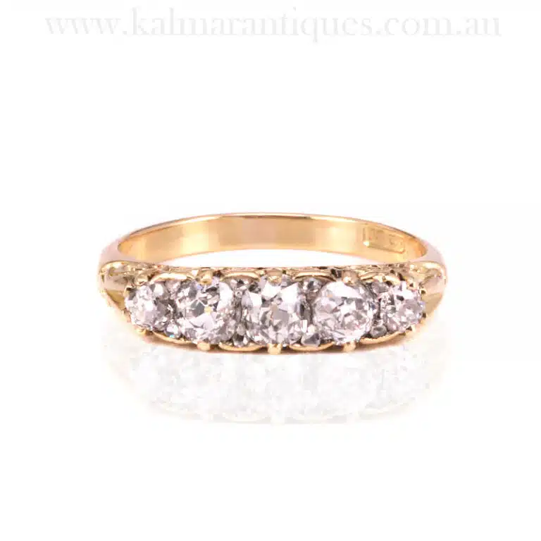 Antique Victorian era engagement ring