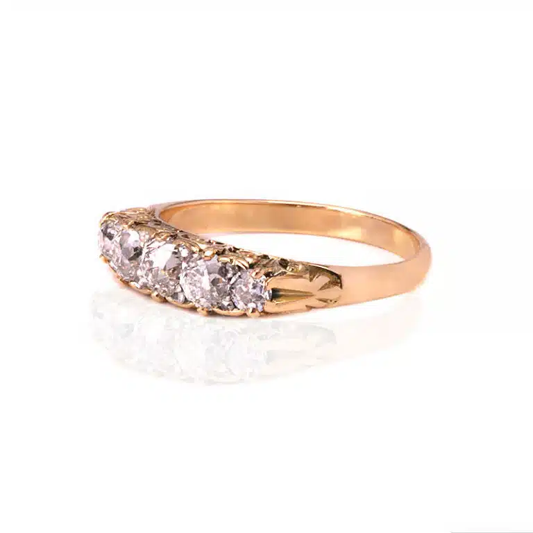 Antique Victorian era engagement ring