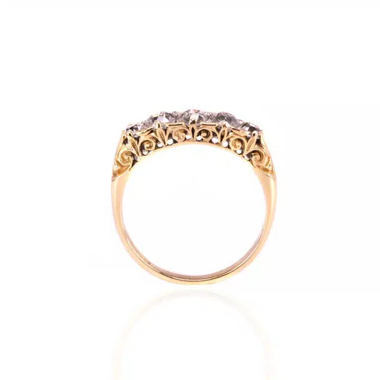 Antique Victorian era engagement ring