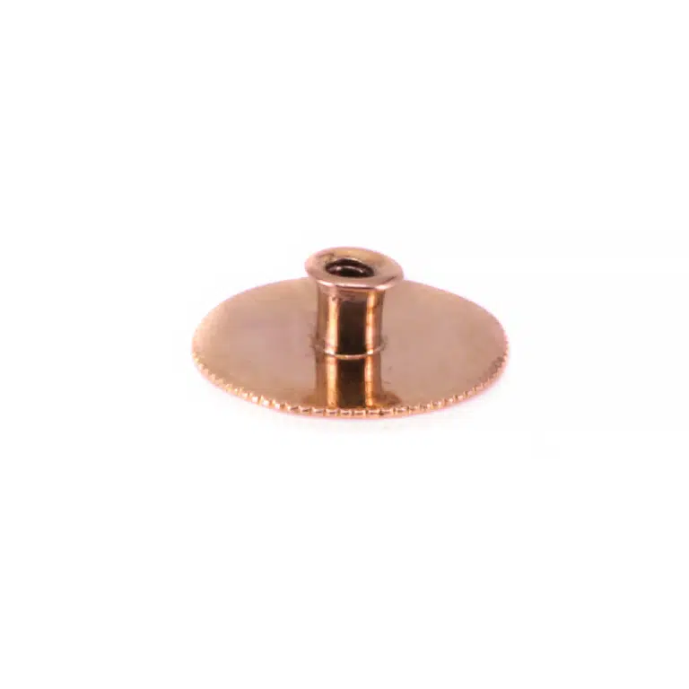 Antique lapel screw back pin